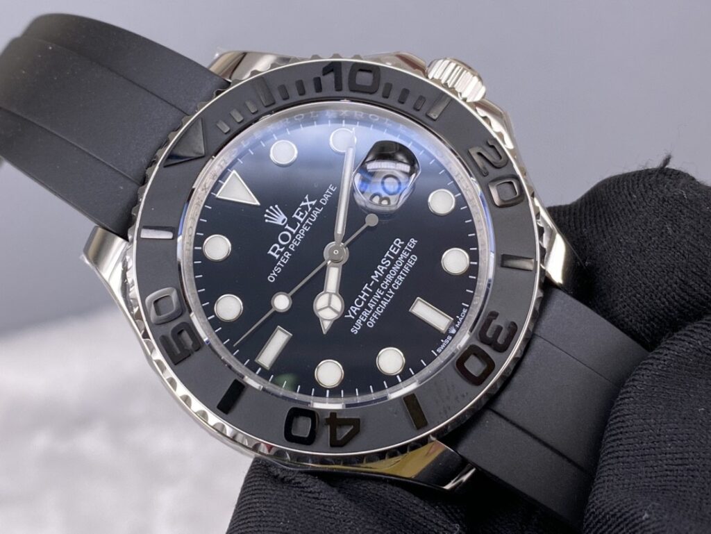 rolex yacht master all black